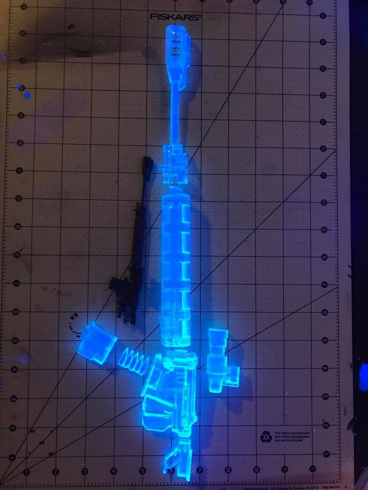 1/100 Scale Origin Style anti-ship rifle SLA Products - Image 5