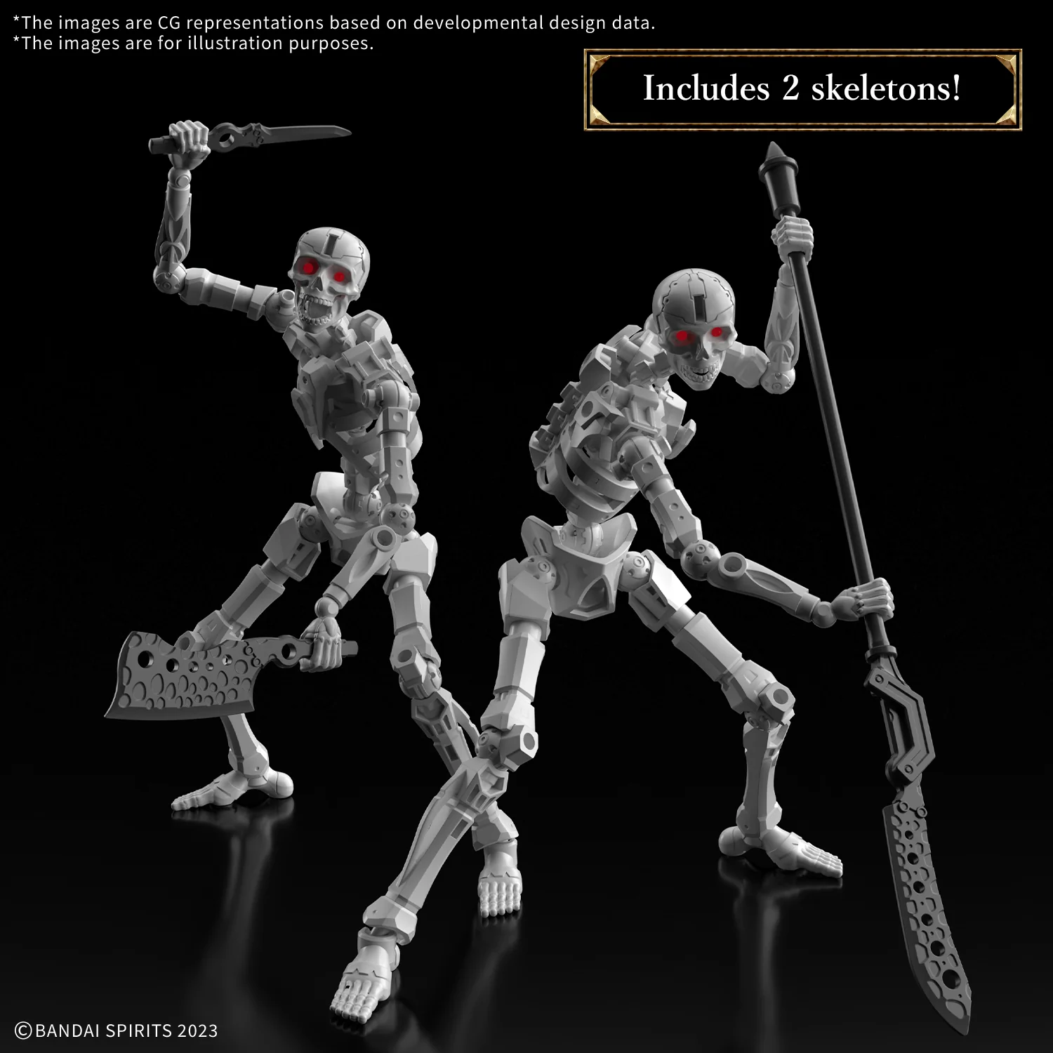 30 Minutes Fantasy Dlroskeleton Model Kit - Image 3