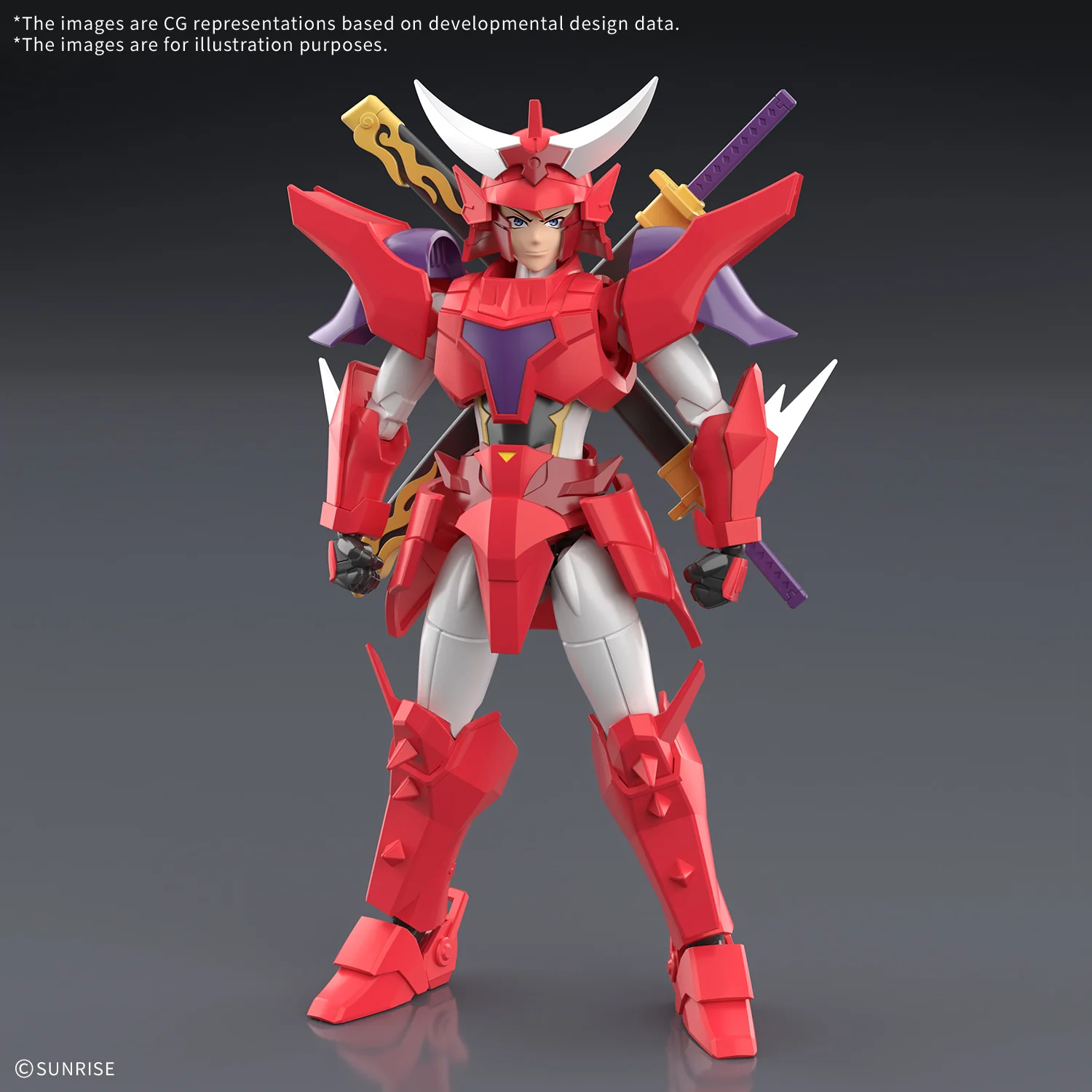 Yoroi Shin Den Samurai Troopers 30 Minutes Fantasy Gai of the Heat Model Kit - Image 2