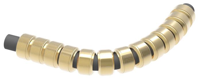5.5mm MZ pipe Gold (20 pcs) - Image 3
