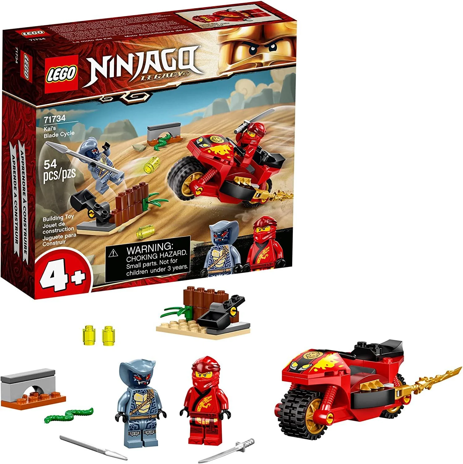 71734 Kai's Blade Cycle
