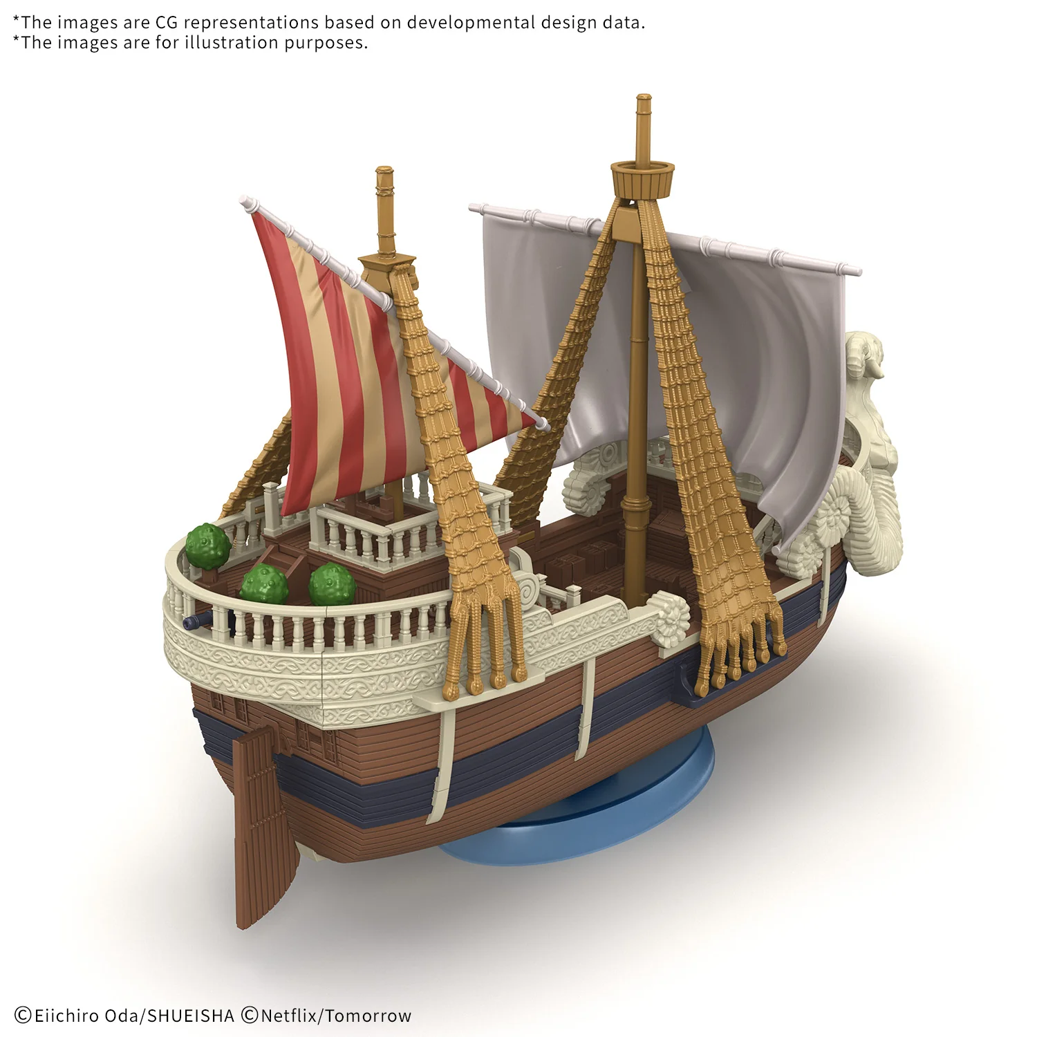 One Piece (Netflix) Grand Ship Collection Going Merry Model Kit - Image 3