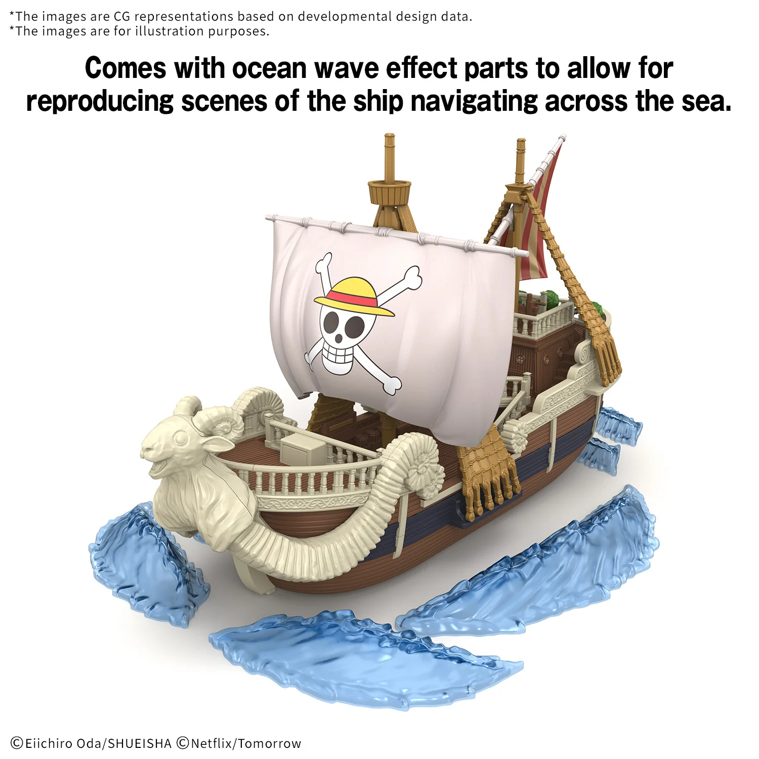 One Piece (Netflix) Grand Ship Collection Going Merry Model Kit - Image 4