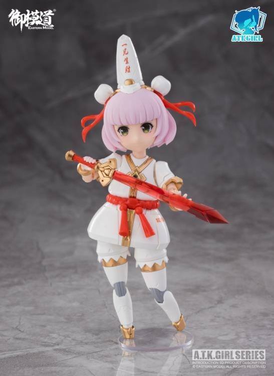 A.T.K. Girl Black and White Impermanence Set of 2 Figures (Collection Card Ver.) 1/12 Scale Model Kit - Image 16