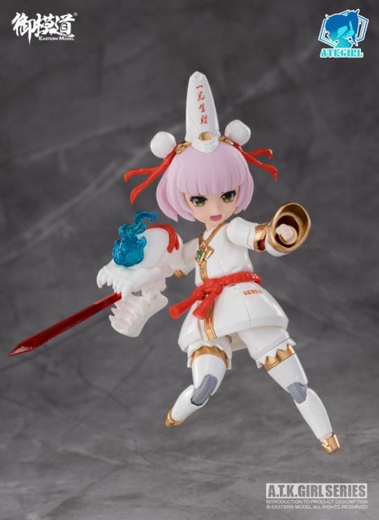 A.T.K. Girl Black and White Impermanence Set of 2 Figures (Collection Card Ver.) 1/12 Scale Model Kit - Image 17