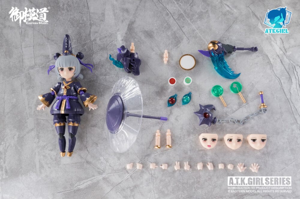 A.T.K. Girl Black and White Impermanence Set of 2 Figures (Collection Card Ver.) 1/12 Scale Model Kit - Image 31