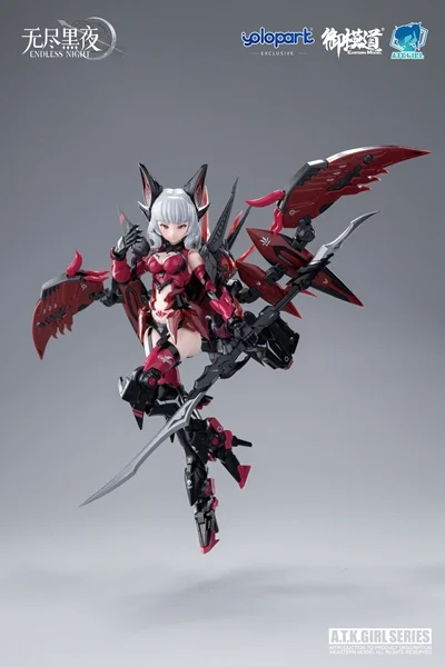 A.T.K. Girl Endless Night Vampire Camilla (Collection Card Ver.) 1/12 Scale Model Kit - Image 10
