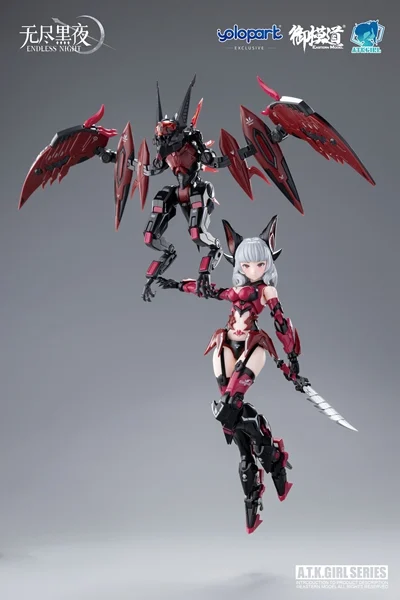A.T.K. Girl Endless Night Vampire Camilla (Collection Card Ver.) 1/12 Scale Model Kit - Image 11