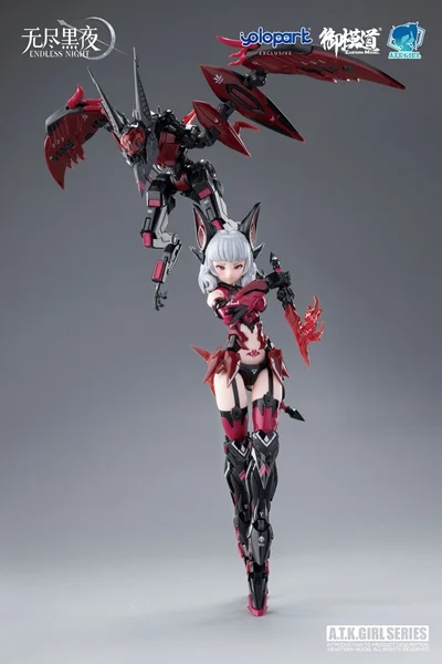 A.T.K. Girl Endless Night Vampire Camilla (Collection Card Ver.) 1/12 Scale Model Kit - Image 12