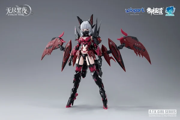 A.T.K. Girl Endless Night Vampire Camilla (Collection Card Ver.) 1/12 Scale Model Kit - Image 13