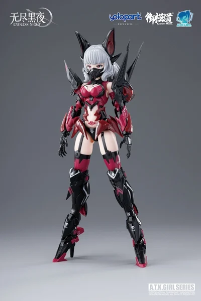 A.T.K. Girl Endless Night Vampire Camilla (Collection Card Ver.) 1/12 Scale Model Kit - Image 15