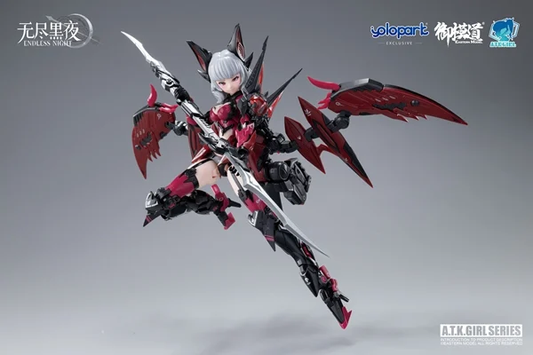 A.T.K. Girl Endless Night Vampire Camilla (Collection Card Ver.) 1/12 Scale Model Kit - Image 19