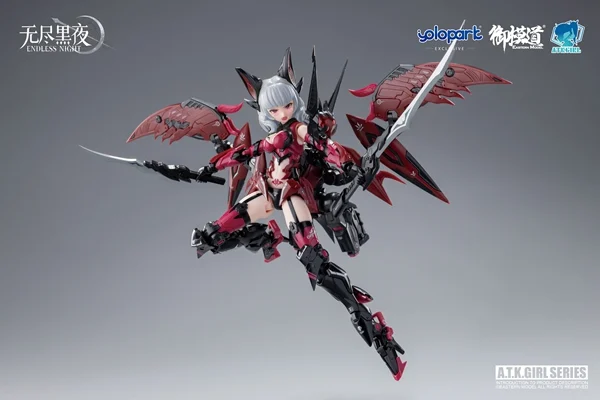 A.T.K. Girl Endless Night Vampire Camilla (Collection Card Ver.) 1/12 Scale Model Kit - Image 20
