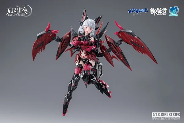 A.T.K. Girl Endless Night Vampire Camilla (Collection Card Ver.) 1/12 Scale Model Kit - Image 21