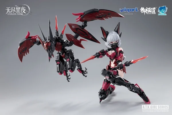 A.T.K. Girl Endless Night Vampire Camilla (Collection Card Ver.) 1/12 Scale Model Kit - Image 22