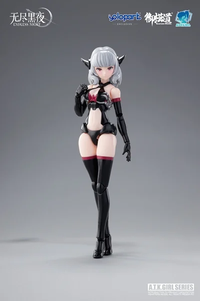 A.T.K. Girl Endless Night Vampire Camilla (Collection Card Ver.) 1/12 Scale Model Kit - Image 25