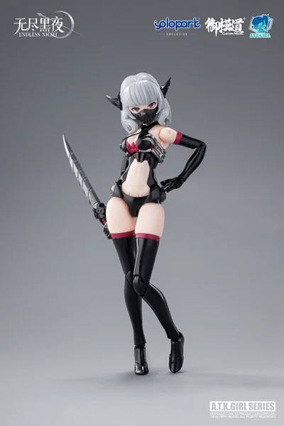 A.T.K. Girl Endless Night Vampire Camilla (Collection Card Ver.) 1/12 Scale Model Kit - Image 30