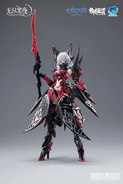 A.T.K. Girl Endless Night Vampire Camilla (Collection Card Ver.) 1/12 Scale Model Kit - Image 5