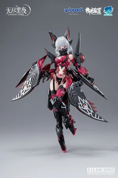 A.T.K. Girl Endless Night Vampire Camilla (Collection Card Ver.) 1/12 Scale Model Kit - Image 6