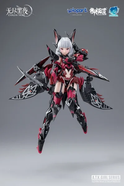 A.T.K. Girl Endless Night Vampire Camilla (Collection Card Ver.) 1/12 Scale Model Kit - Image 8