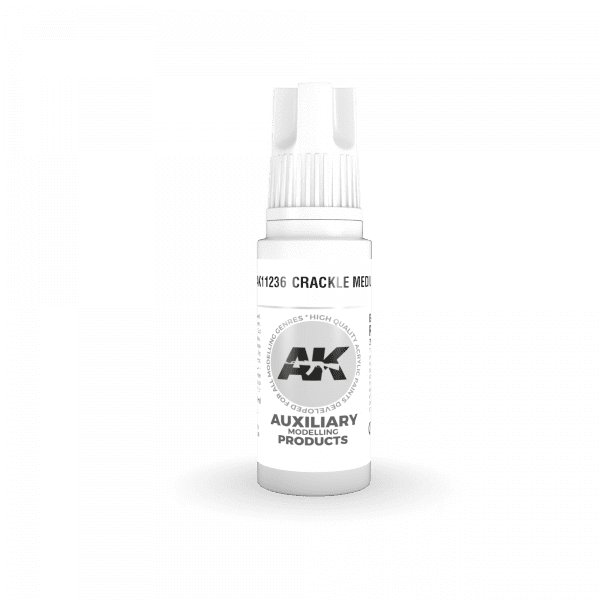 AK Interactive 3rd Gen Acrylic Crackle Medium 17ml - Image 2