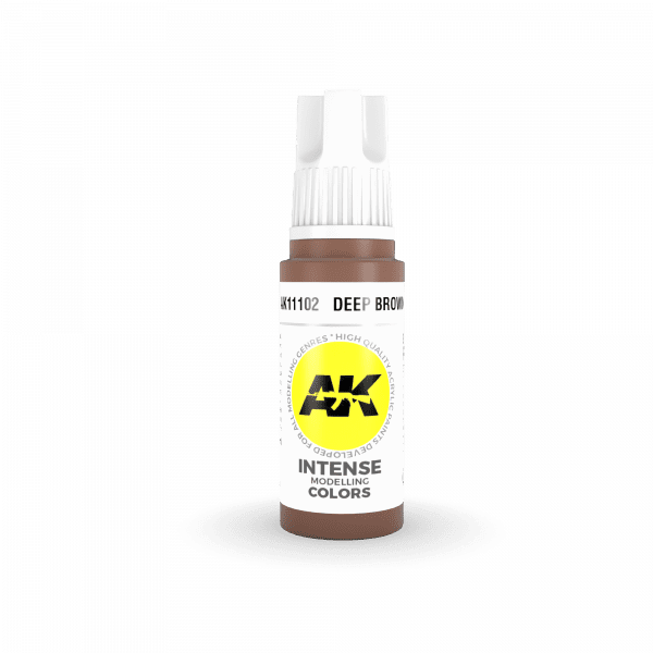 AK Interactive 3rd Gen Acrylic Deep Brown 17ml - Image 2