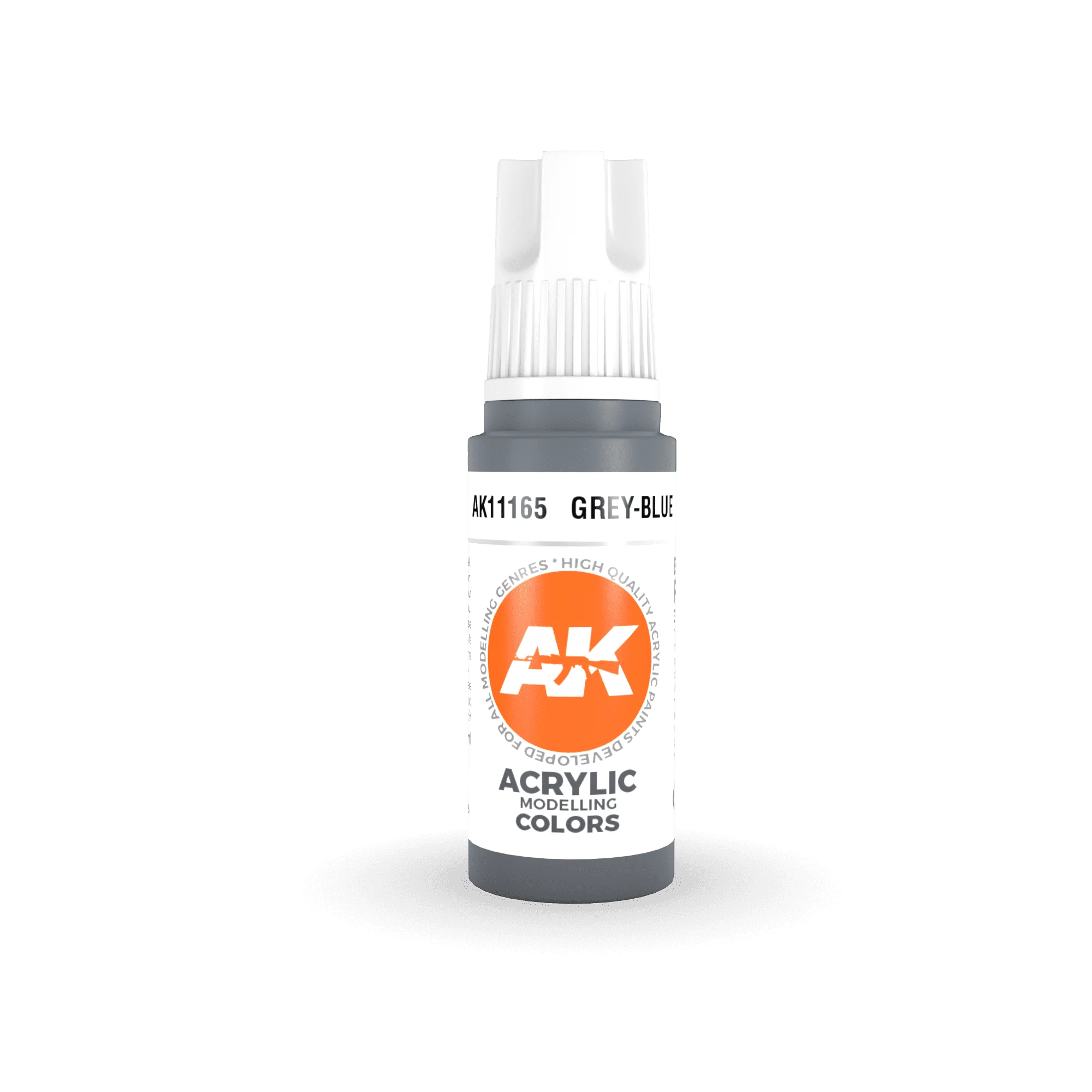 AK Interactive 3rd Gen Acrylic Grey-Blue 17ml - Image 2