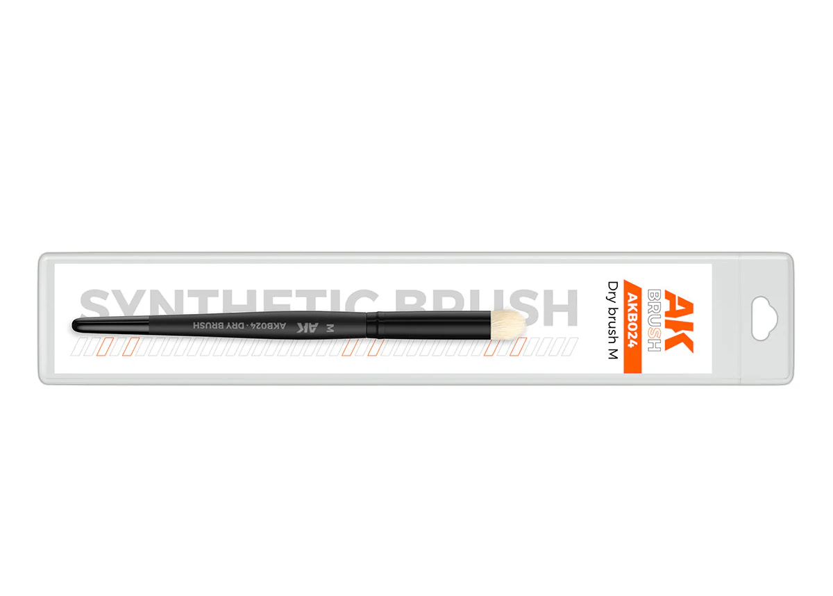 AK Interactive Synthetic Dry Brush - M