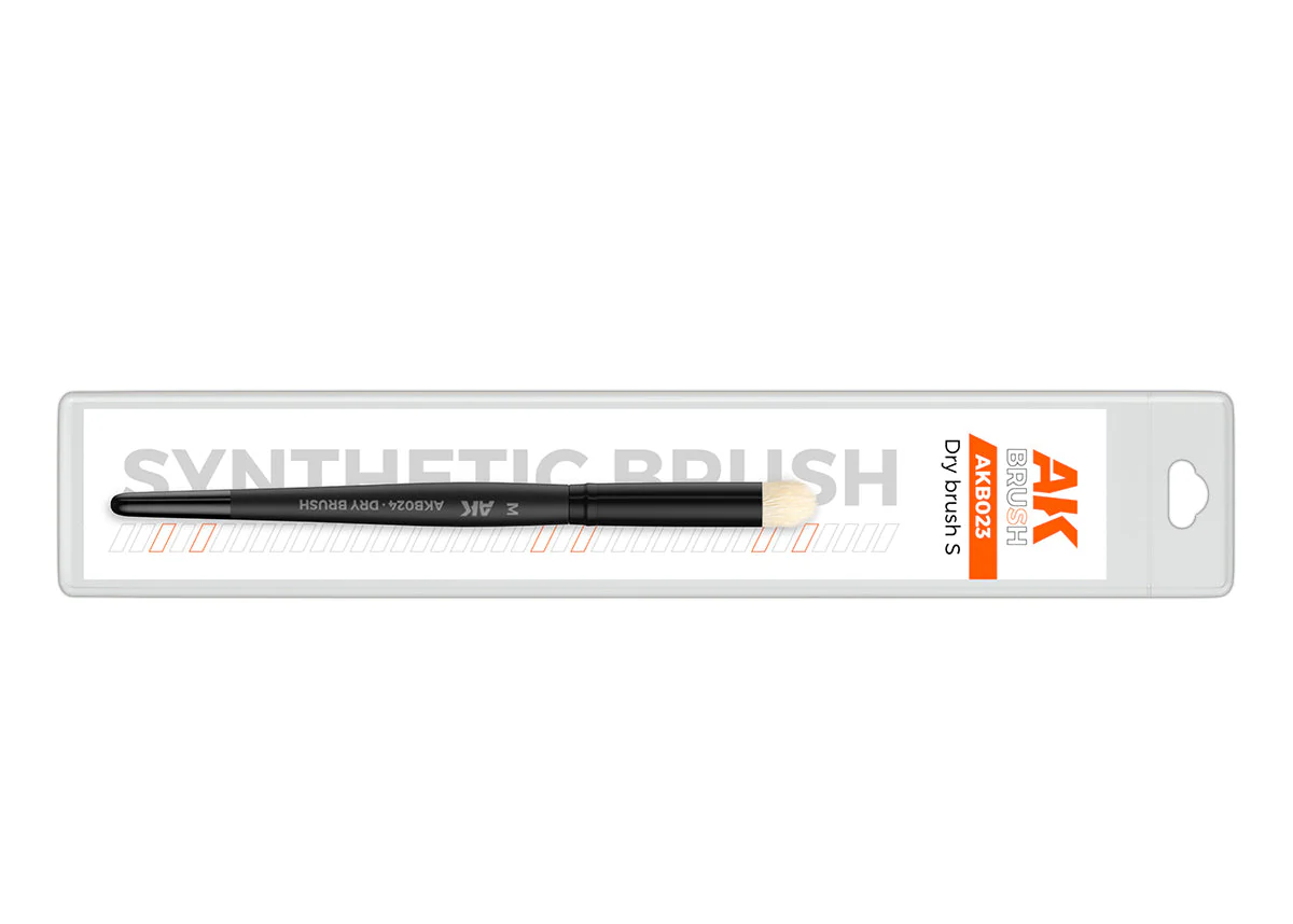 AK Interactive Synthetic Dry Brush - S
