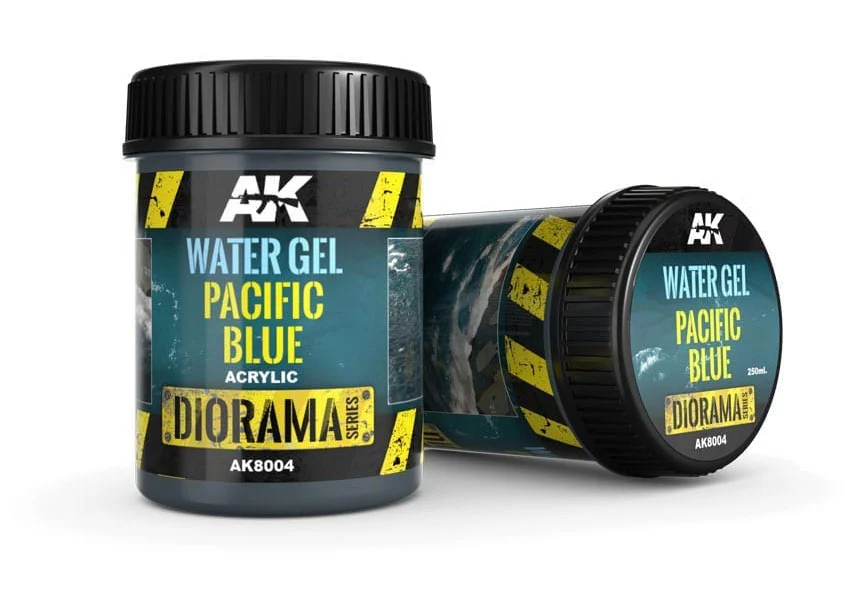 AK Interactive Water Gel Pacific Blue - 250ml (Acrylic)