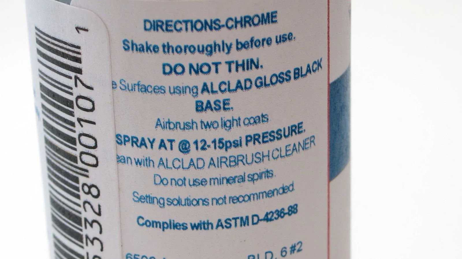 Alclad II 1oz. Bottle Chrome Lacquer for Plastic ALC-107 - Image 3