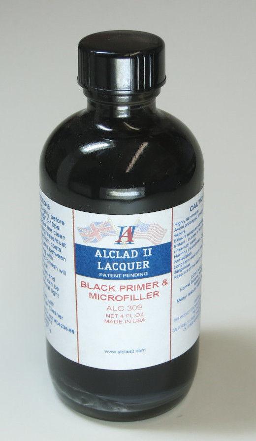 Alclad II 4oz. Bottle Black Primer & Microfiller ALC-309