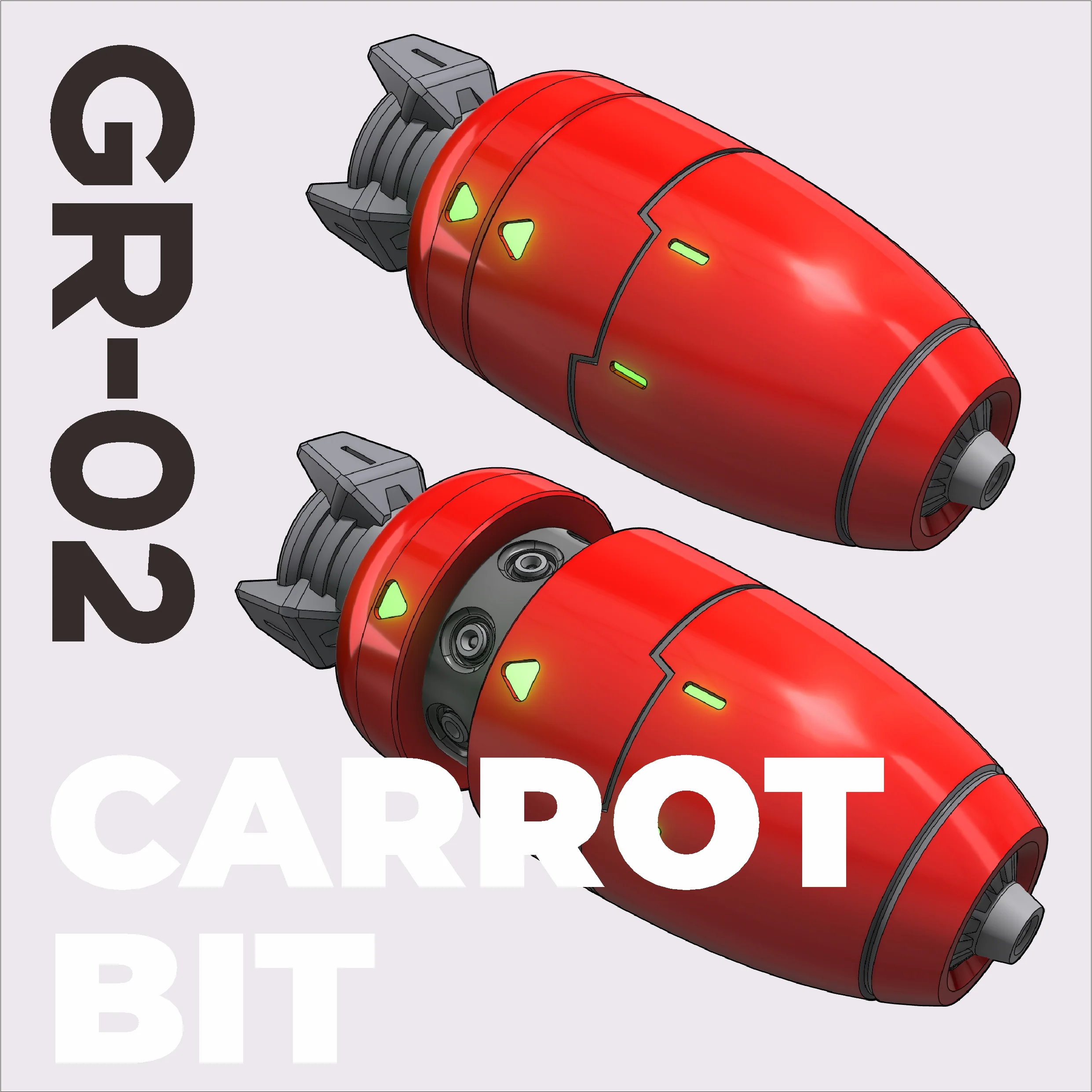 Apex 3D Detailed Parts GZS GR-02