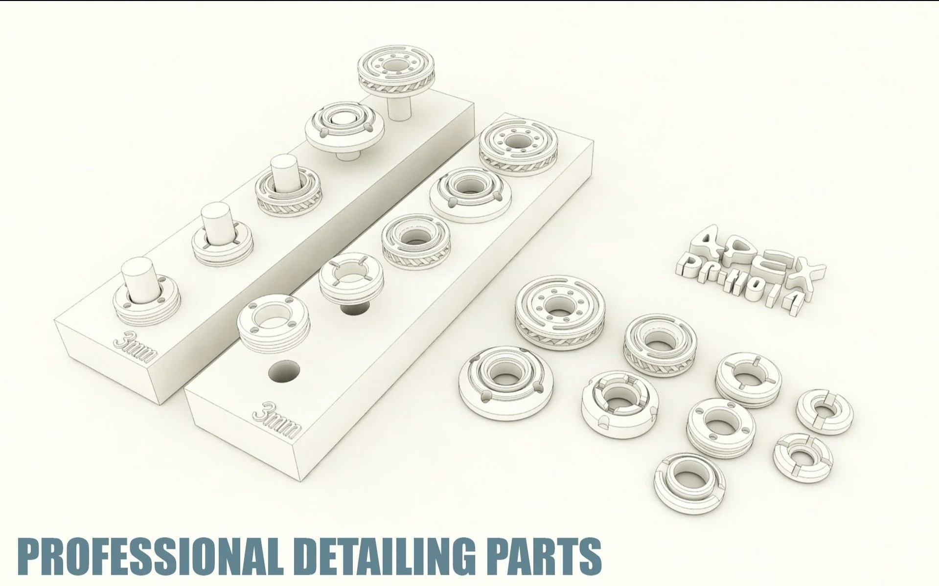Apex Detailing Parts DP-H014 Circle Detail Part