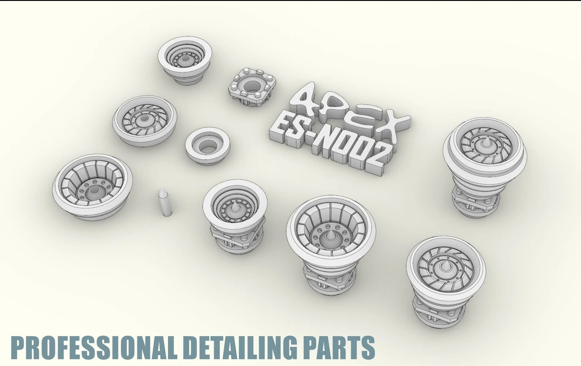 Apex Detailing Parts DP-N002 Detail Vernier 2