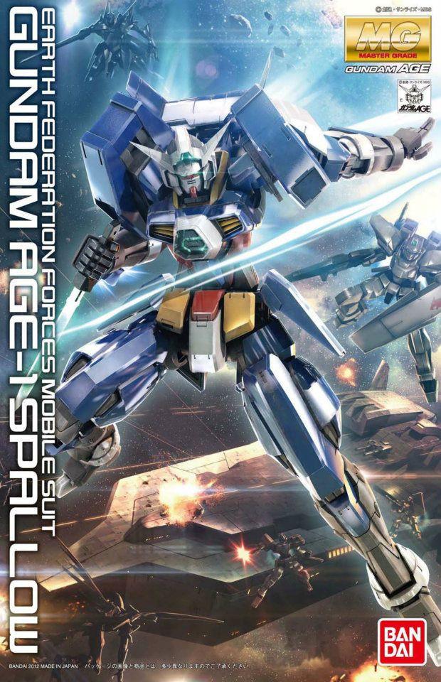 Bandai MG Gundam AGE-1 Spallow (1/100) Gundam Age - Image 2