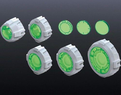Builders Parts HD 1/144 MS Sight Lens Green 01