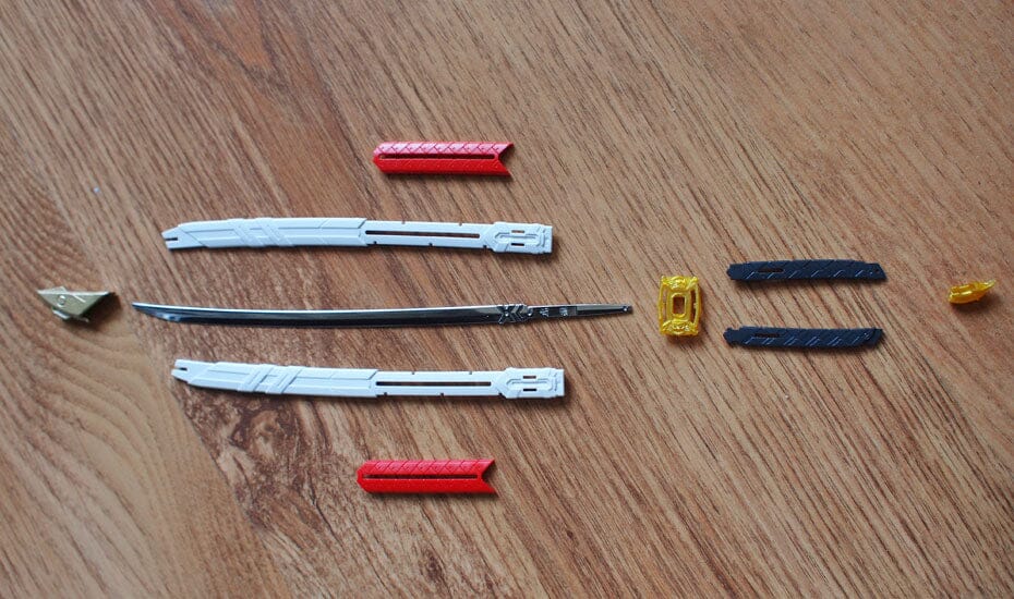 BW Model Red Astray Weapon set 1/144 x4 - Image 3