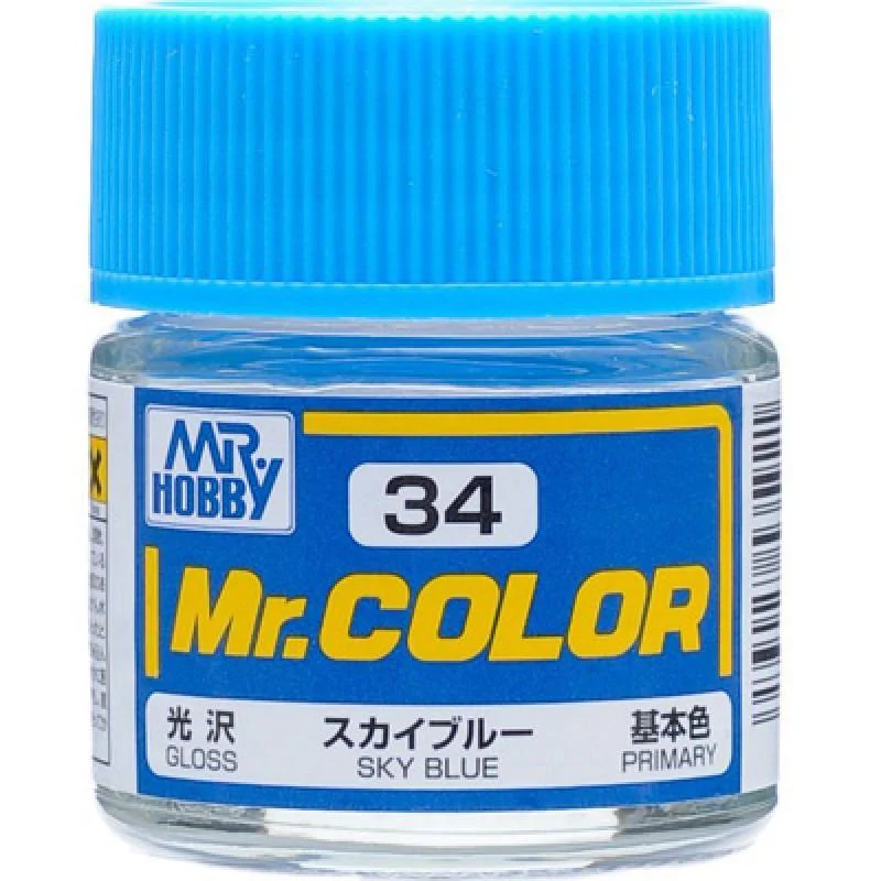 C34 Gloss Sky Blue 10ml