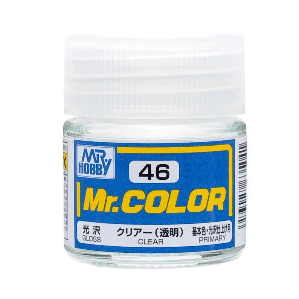 C46 Gloss Clear 10ml Bottle