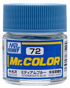 C72 Semi Gloss Intermediate Blue 10ml
