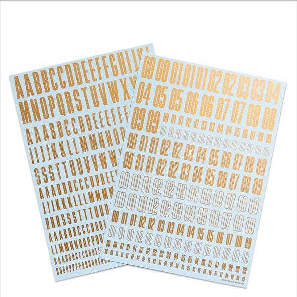 CND Decal Alphabet Gold(1pc) - Image 3