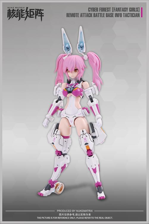 Cyber Forest Fantasy Girls Remote Attack Battle Base Info Tactician Model Kit - Image 3