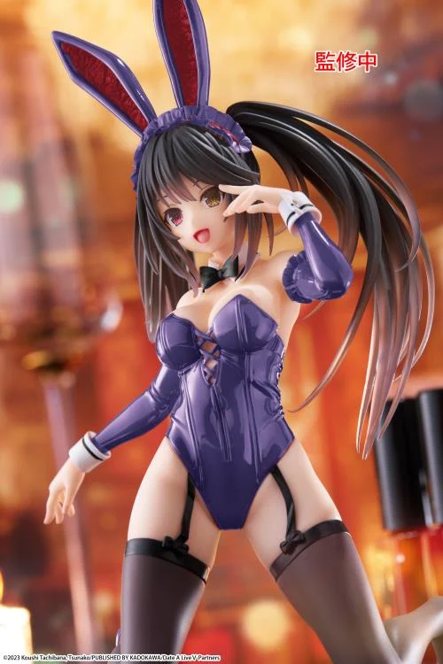 Date A Live V Desktop Cute Kurumi Tokisaki (Bunny Ver.) Figure (Renewal Edition) - Image 4