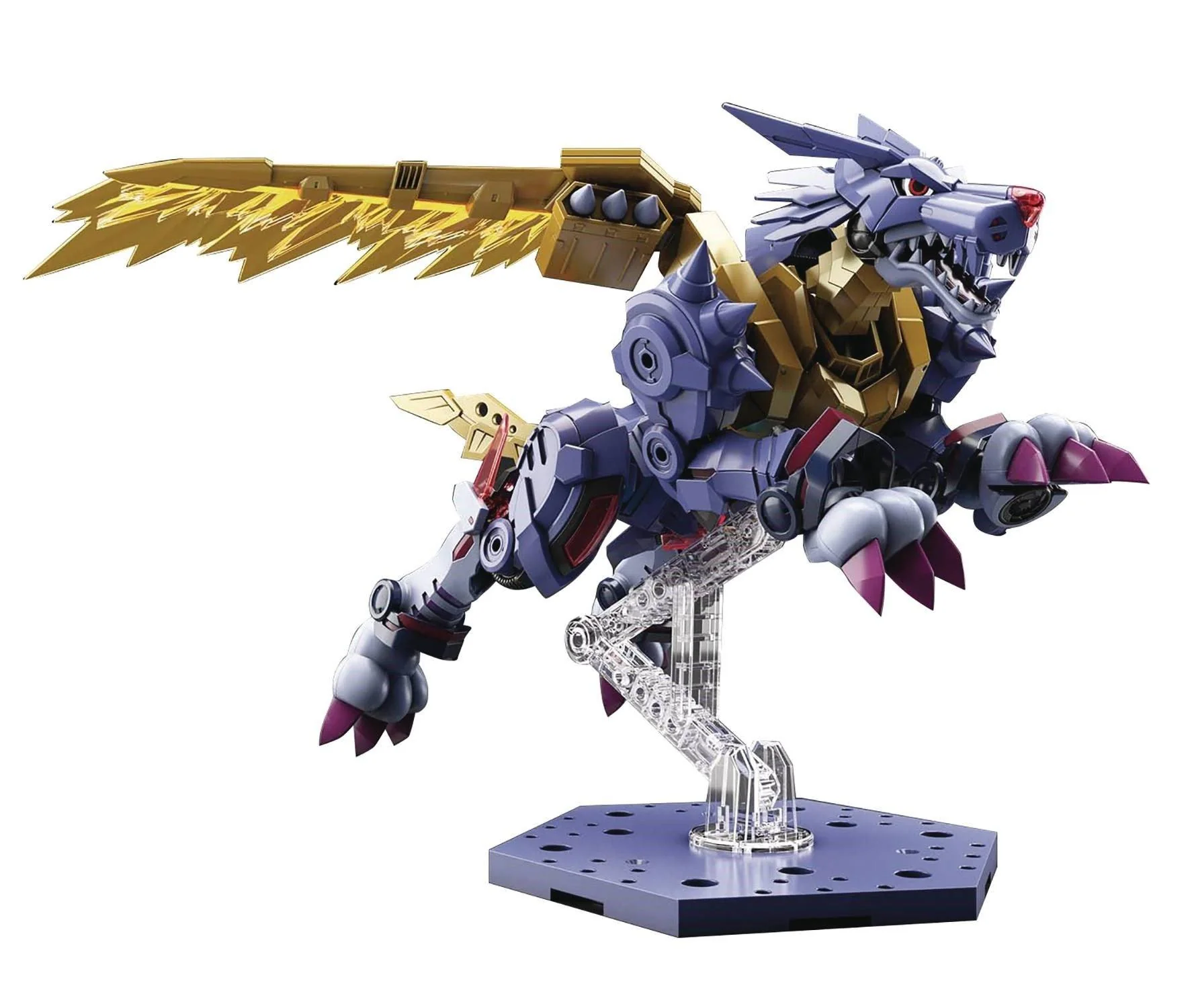 Digimon Adventure Figure-rise Standard Amplified MetalGarurumon Model Kit - Image 2
