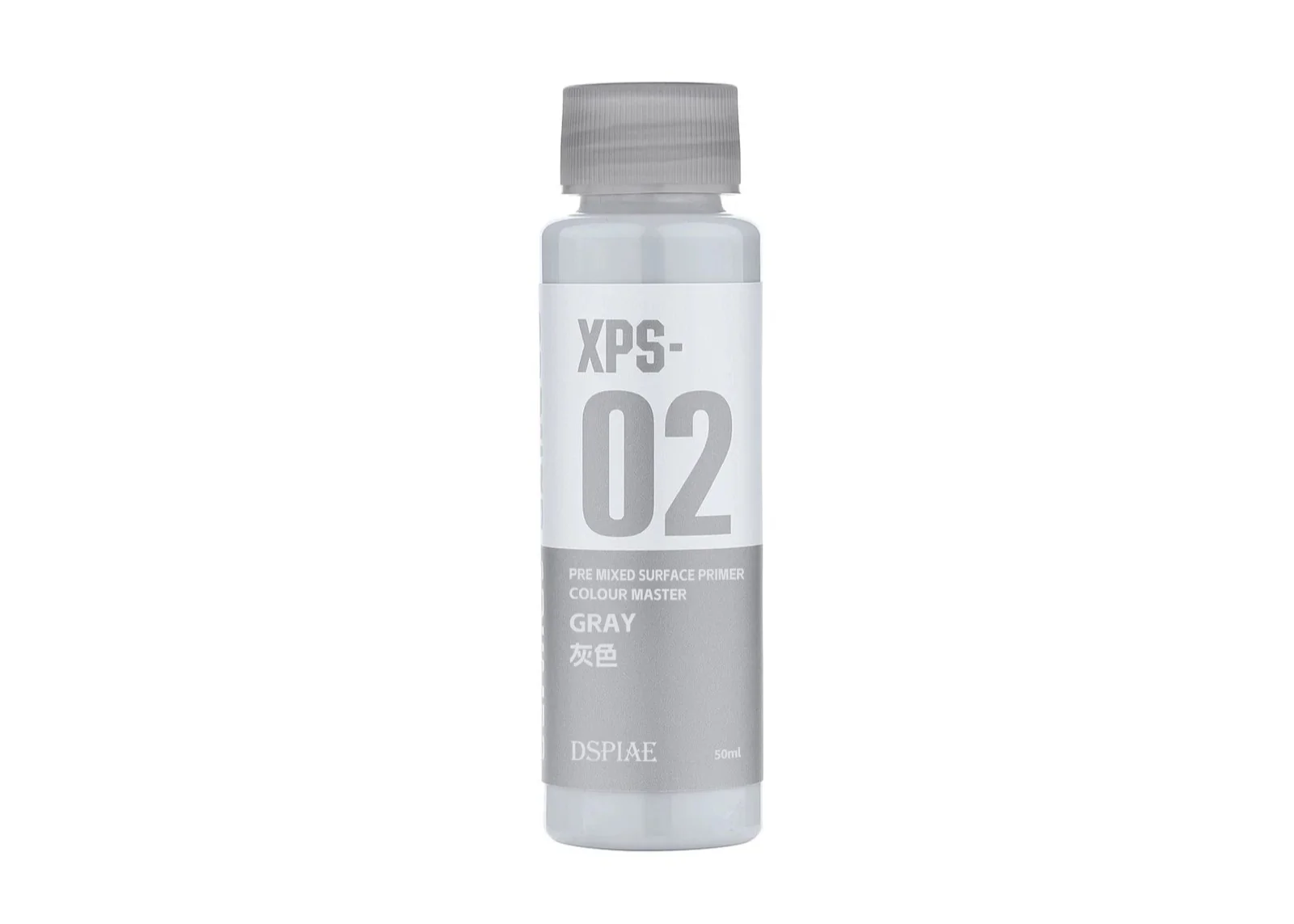 DSPIAE XPS-02 Water Based Pre-Mixed Paint - Primer Surfacer (Gray) 50ML