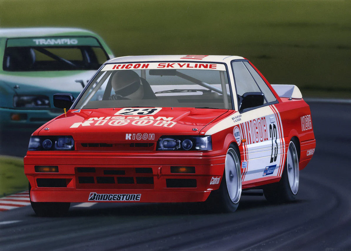 Fujimi 1/24 RICOH NISSAN SKYLINE GTS-R (R31 Gr.A 1988)