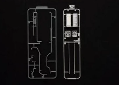 Fujimi 1/32 Highway Aesthetics Series No.8 (SP8) Set 4 Square Fuel Tank & Chimney Muffler Accessory Upgrade Parts