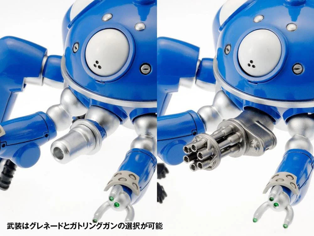 Ghost in the Shell S.A.C. 2nd GIG Tachikoma and Motoko Kusanagi 1/24 Scale Model Kit - Image 10