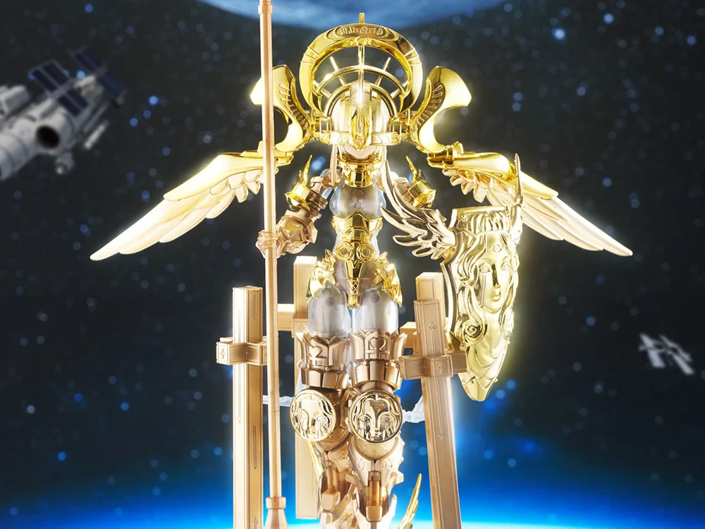 Godz Order PLAMAX GO-05 Overlord Gabriel (DX Plated Ver.) Model Kit